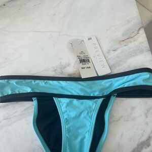 Pilyq dreamy blue bikini bottom size small
